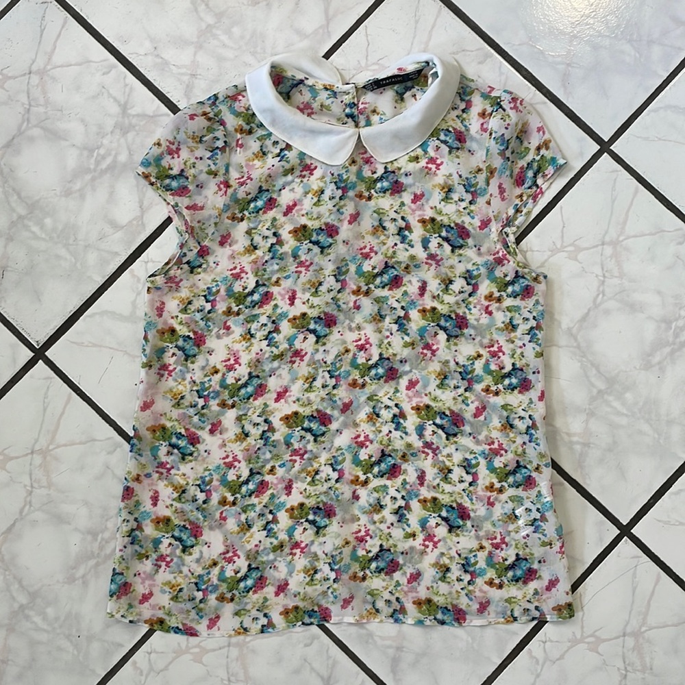 Zara floral top